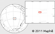 Blank Location Map of the area around 28° 56' 46" S, 114° 40' 30" W