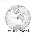Outline Map of the Area around 28° 56' 46" S, 119° 4' 29" E, rectangular outline