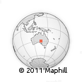 Outline Map of the Area around 28° 56' 46" S, 136° 4' 29" E, rectangular outline