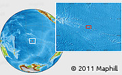 Physical Location Map of the area around 28° 56' 46" S, 138° 28' 29" W