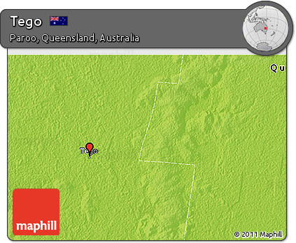 Physical 3D Map of Tego