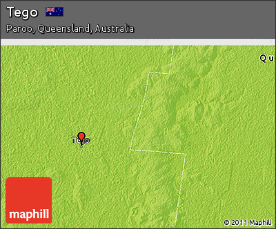 Physical 3D Map of Tego