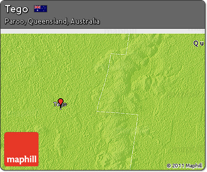 Physical 3D Map of Tego
