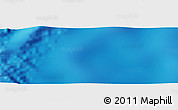 Shaded Relief Panoramic Map of the area around 28° 56' 46" S, 151° 13' 29" W
