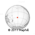 Outline Map of the Area around 28° 56' 46" S, 152° 55' 30" W, rectangular outline
