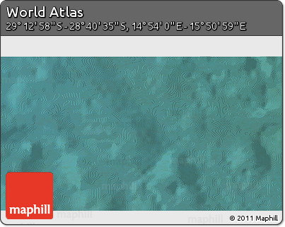 Satellite 3D Map of the Area around 28° 56' 46" S, 15° 22' 30" E