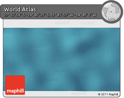 Satellite 3D Map of the Area around 28° 56' 46" S, 15° 13' 29" W