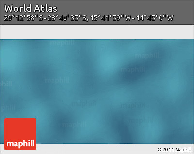 Satellite 3D Map of the Area around 28° 56' 46" S, 15° 13' 29" W