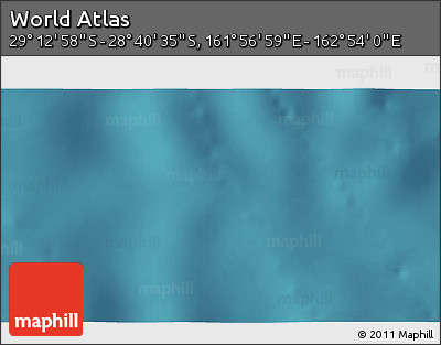 Satellite 3D Map of the Area around 28° 56' 46" S, 162° 25' 30" E