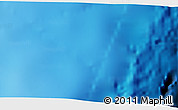 Physical 3D Map of the area around 28° 56' 46" S, 176° 43' 29" W