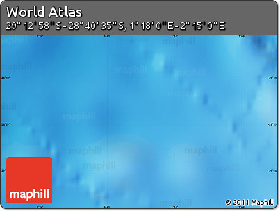 Physical Map of the Area around 28° 56' 46" S, 1° 46' 29" E