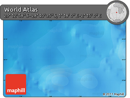 Political Map of the Area around 28° 56' 46" S, 1° 46' 29" E