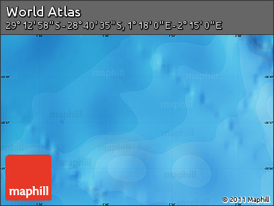 Political Map of the Area around 28° 56' 46" S, 1° 46' 29" E