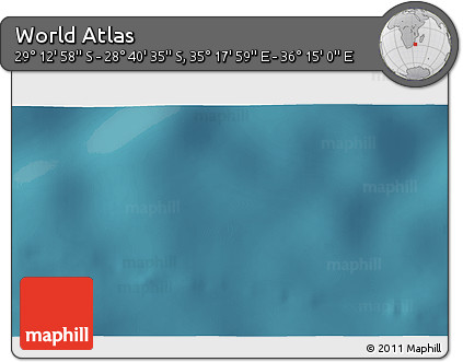 Satellite 3D Map of the Area around 28° 56' 46" S, 35° 46' 29" E