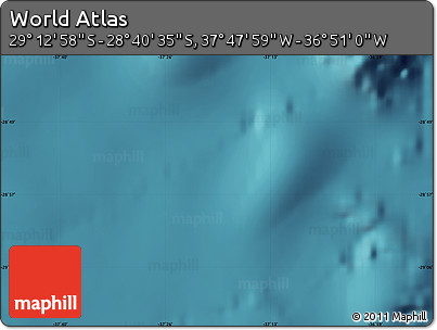 Satellite Map of the Area around 28° 56' 46" S, 37° 19' 30" W