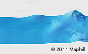 Political Panoramic Map of the area around 28° 56' 46" S, 37° 19' 30" W