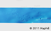 Shaded Relief Panoramic Map of the area around 28° 56' 46" S, 39° 1' 29" W