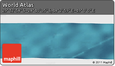 Satellite Panoramic Map of the Area around 28° 56' 46" S, 48° 31' 29" E