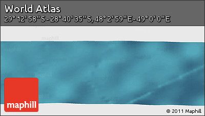 Satellite Panoramic Map of the Area around 28° 56' 46" S, 48° 31' 29" E