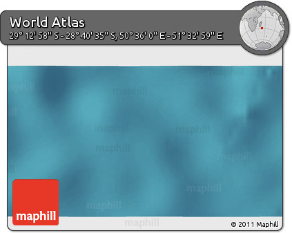 Satellite 3D Map of the Area around 28° 56' 46" S, 51° 4' 30" E