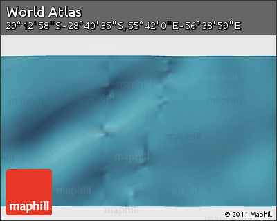 Satellite 3D Map of the Area around 28° 56' 46" S, 56° 10' 29" E