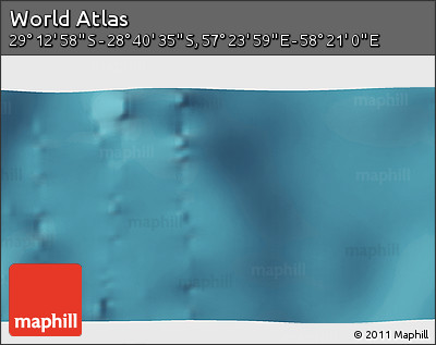 Satellite 3D Map of the Area around 28° 56' 46" S, 57° 52' 30" E