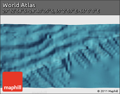 Satellite 3D Map of the Area around 28° 56' 46" S, 65° 31' 30" E