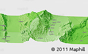 Political Panoramic Map of the area around 28° 56' 46" S, 67° 4' 29" W