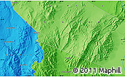 Political Map of the area around 28° 56' 46" S, 68° 46' 30" W
