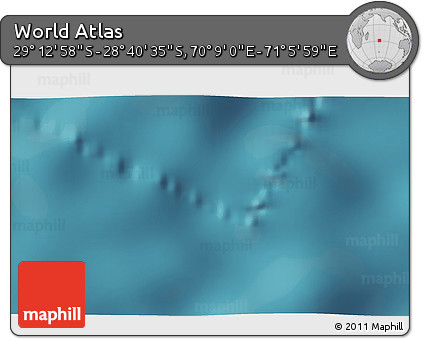 Satellite 3D Map of the Area around 28° 56' 46" S, 70° 37' 30" E