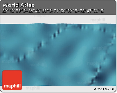 Satellite 3D Map of the Area around 28° 56' 46" S, 72° 19' 29" E