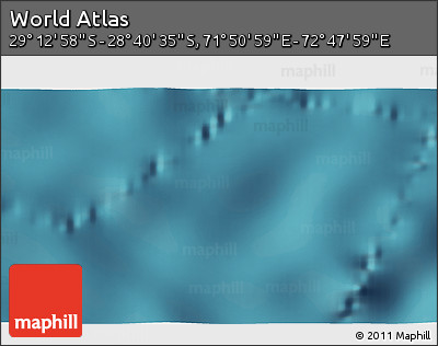 Satellite 3D Map of the Area around 28° 56' 46" S, 72° 19' 29" E