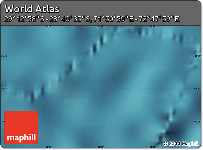 Satellite Map of the Area around 28° 56' 46" S, 72° 19' 29" E
