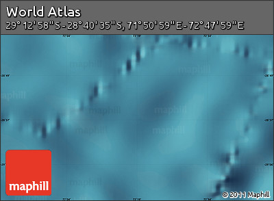 Satellite Map of the Area around 28° 56' 46" S, 72° 19' 29" E