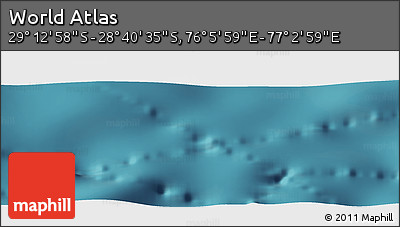 Satellite Panoramic Map of the Area around 28° 56' 46" S, 76° 34' 29" E