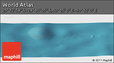 Satellite Panoramic Map of the Area around 28° 56' 46" S, 92° 43' 29" E