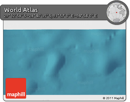 Satellite 3D Map of the Area around 28° 56' 46" S, 94° 25' 30" E
