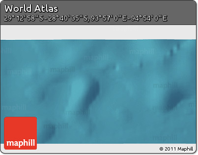 Satellite 3D Map of the Area around 28° 56' 46" S, 94° 25' 30" E