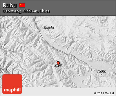 Physical 3D Map of Rubu