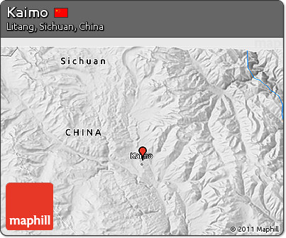 Physical 3D Map of Kaimo