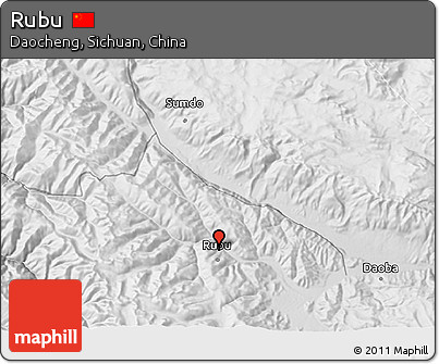 Physical 3D Map of Rubu