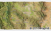 Satellite 3D Map of the area around 29° 16' 6" N, 107° 52' 30" W