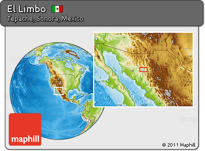Physical Location Map of El Limbo