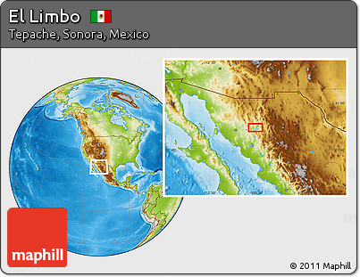 Physical Location Map of El Limbo