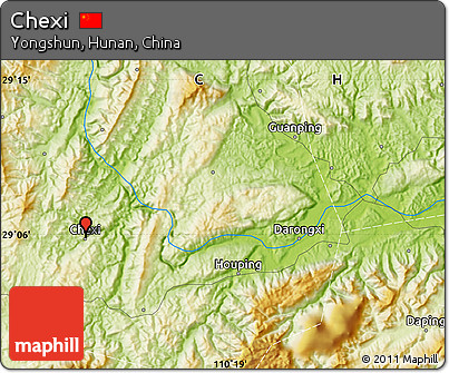 Physical Map of Chexi