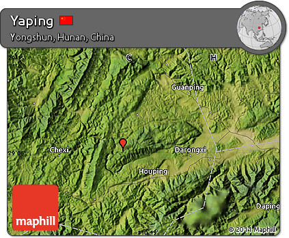 Satellite Map of Yaping