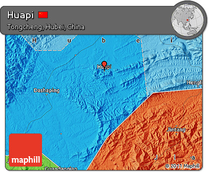 Political Map of Huapi