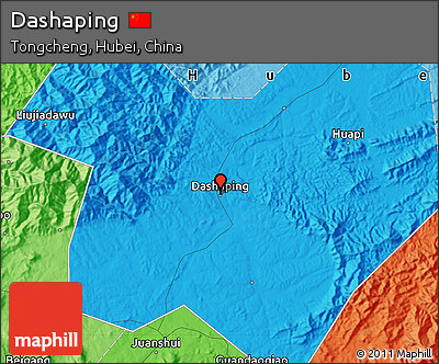 Political Map of Dashaping