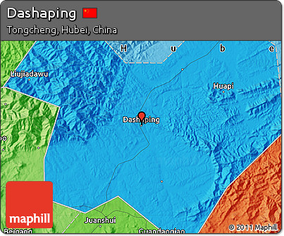 Political Map of Dashaping