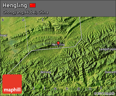 Satellite Map of Hengling